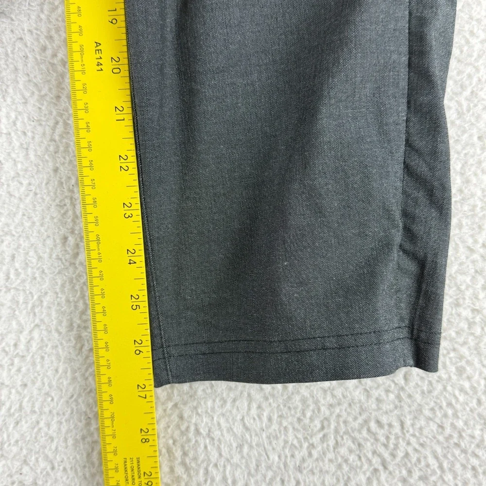 Lululemon ABC Classic Fit Pant Mens Size 34 Gray Casual Straight Leg Career Work